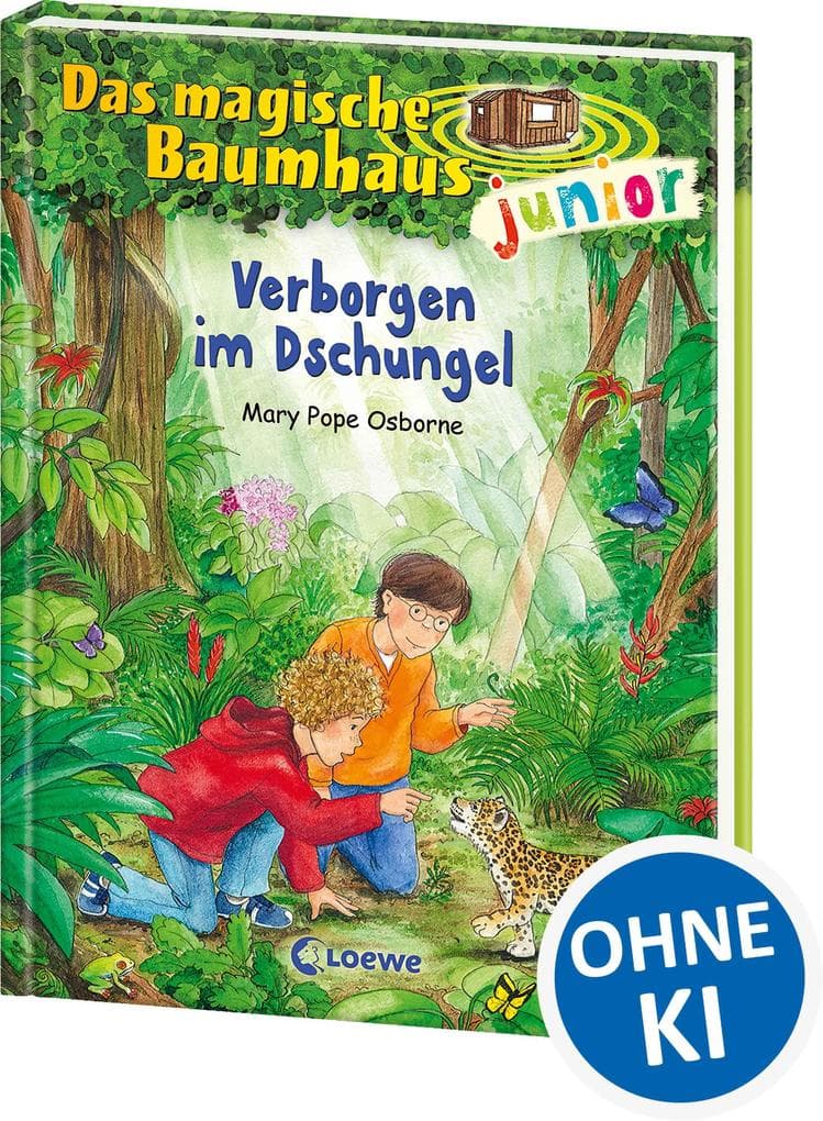 Das magische Baumhaus junior 06 - Verborgen im Dschungel