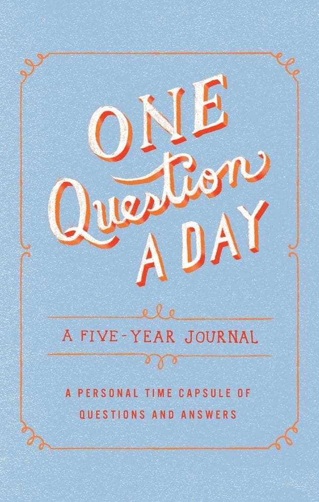One Question a Day: A Five-Year Journal