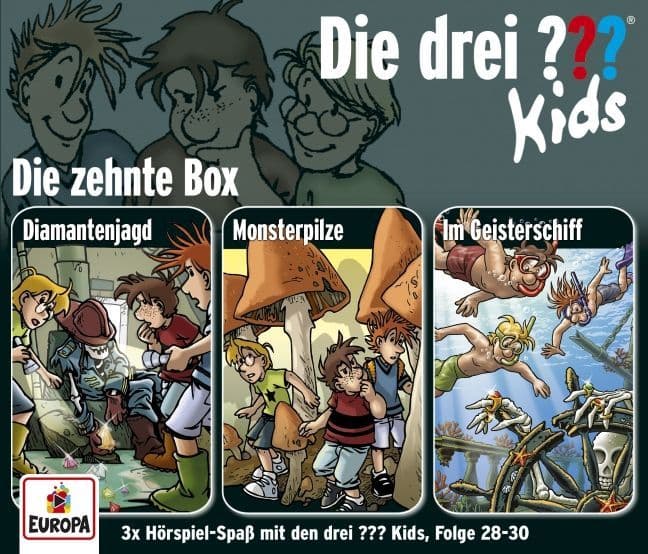 Die drei ??? Kids 3er Box. Folgen 28 - 30 (drei Fragezeichen) 3 CDs