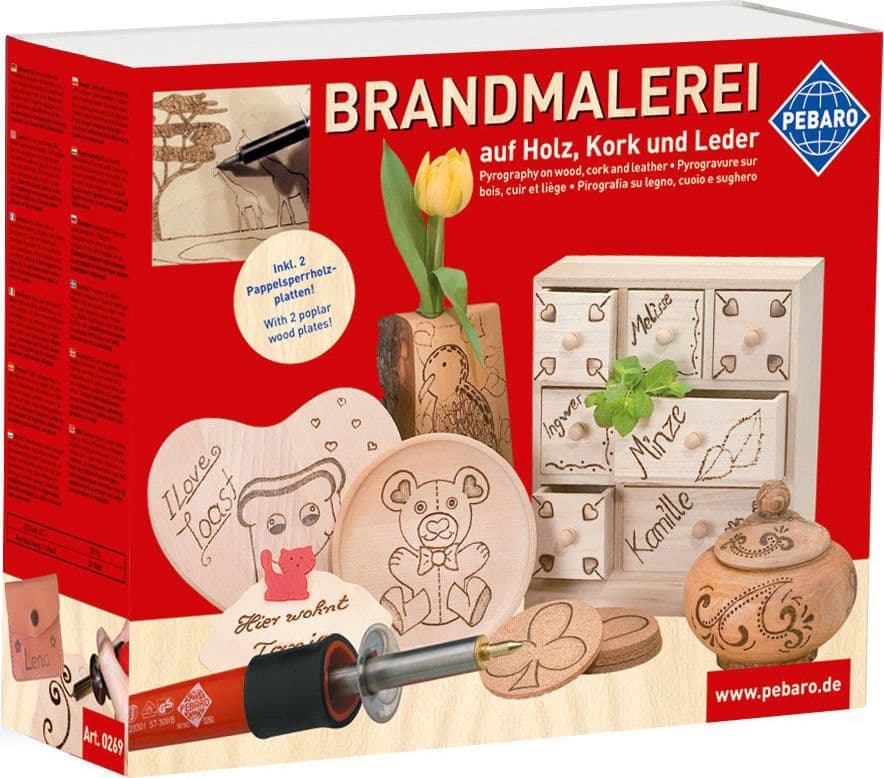 Pebaro - Holzbrenn-Set