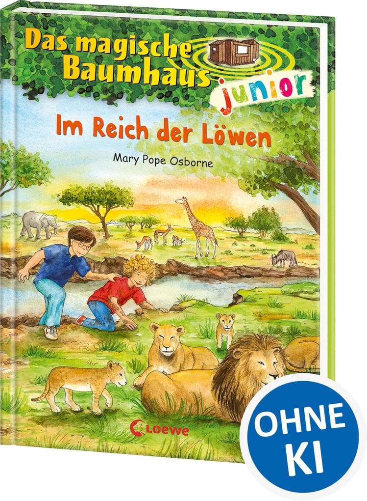 Das magische Baumhaus junior 11 - Im Reich der Löwen