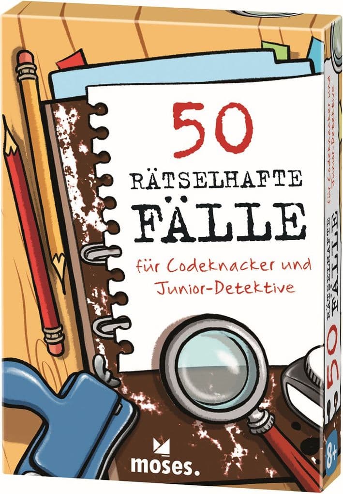 50 rätselhafte Fälle für Codeknacker und Junior-Detektive