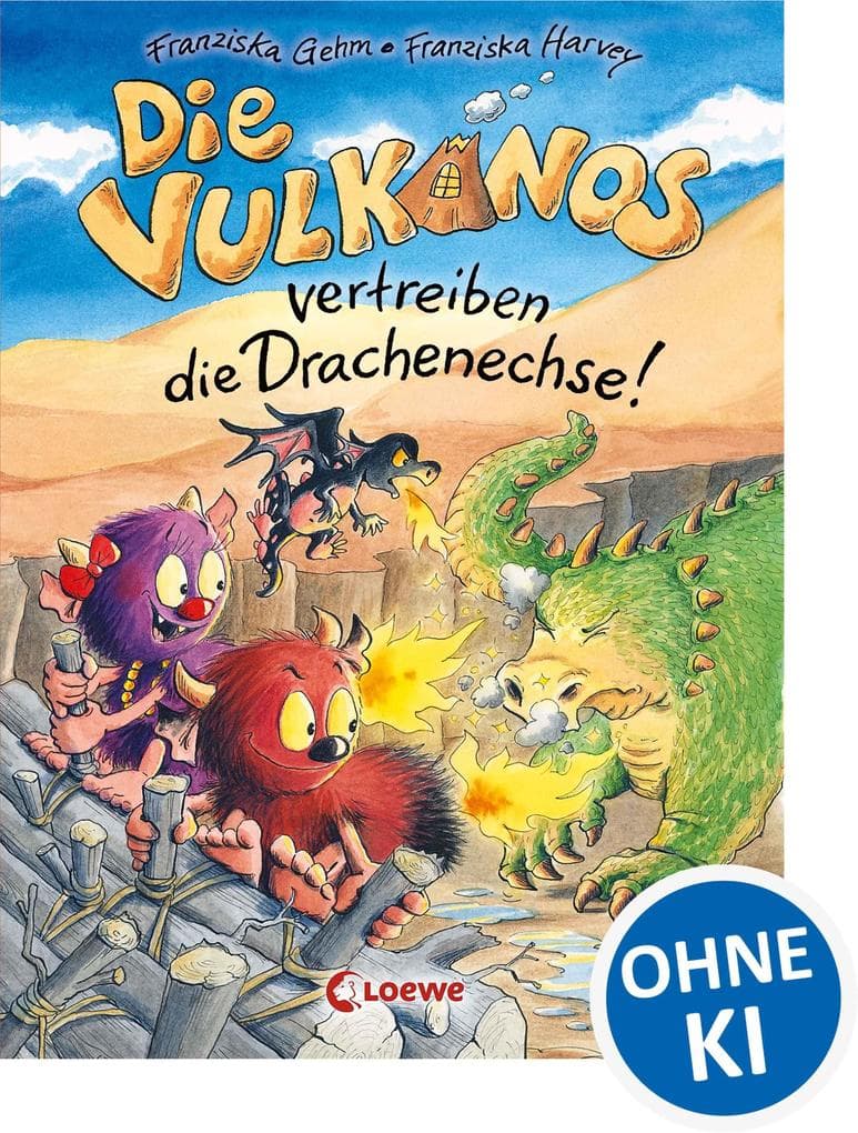 Die Vulkanos vertreiben die Drachenechse!