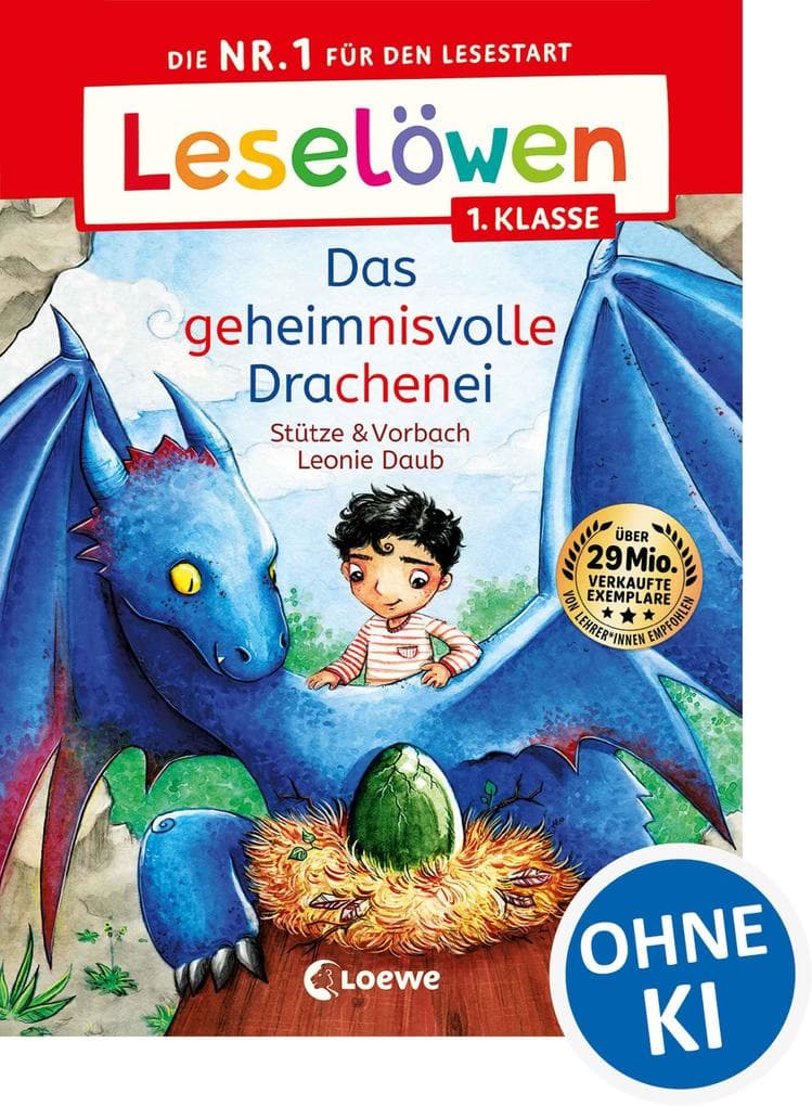 Leselöwen 1. Klasse - Das geheimnisvolle Drachenei