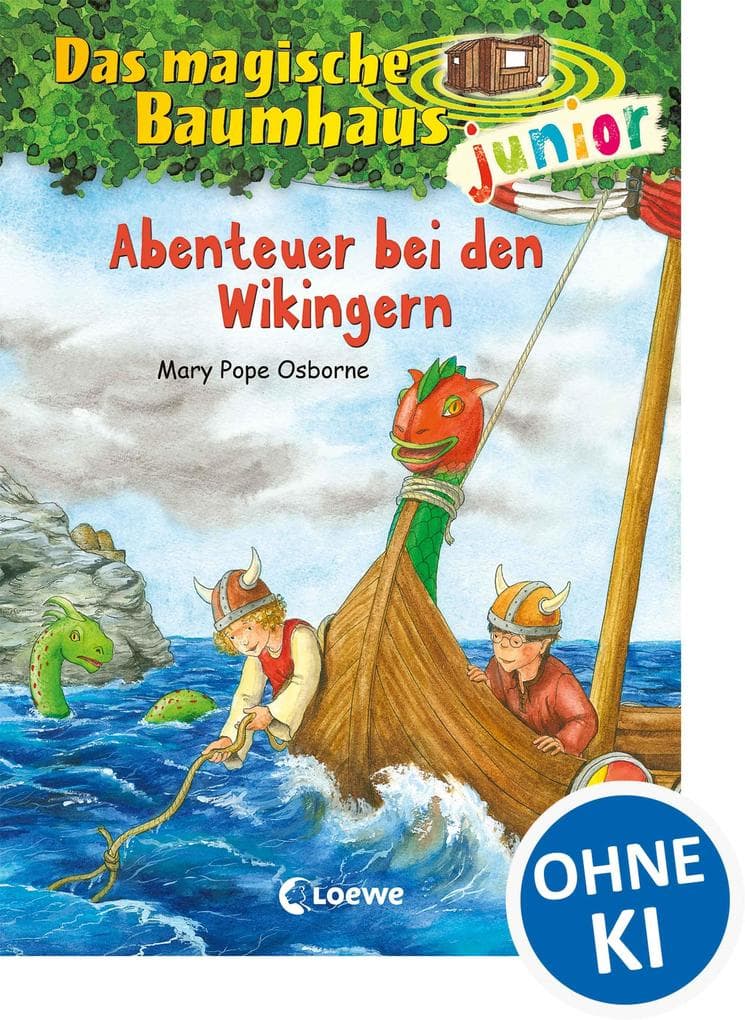 Das magische Baumhaus junior 15 - Abenteuer bei den Wikingern