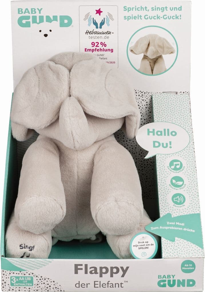 GUND - Flappy der Elefant 30.5 cm