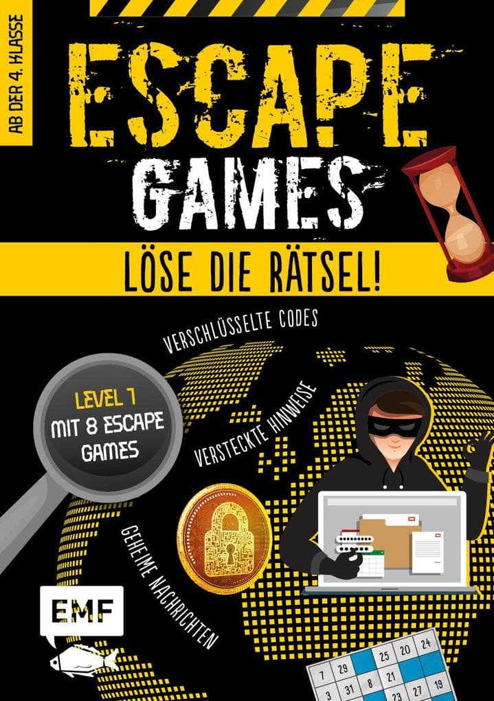Escape Games - Löse die Rätsel! - Level 1 mit 8 Escape Games ab 9 Jahren