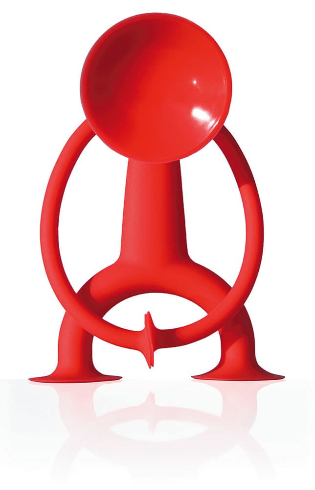 Moluk - Oogi Elastische Spielfigur rot