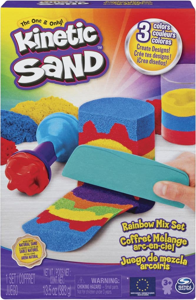 Spin Master - Kinetic Sand - Rainbow Mix Set (383g)