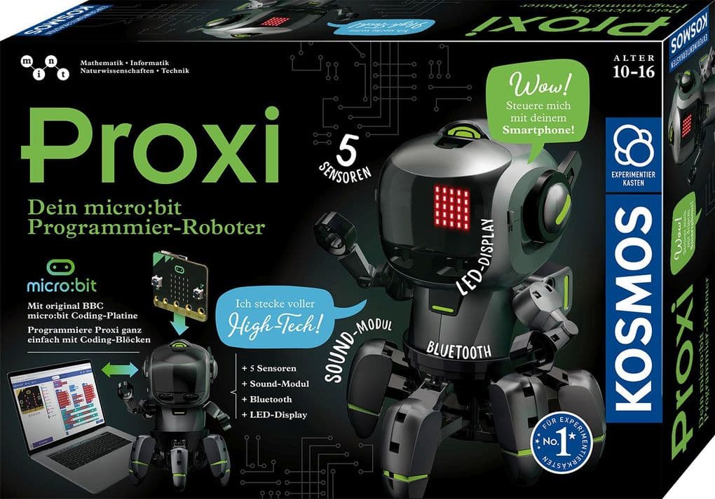 Proxi - Dein Programmier-Roboter (Experimentierkasten)