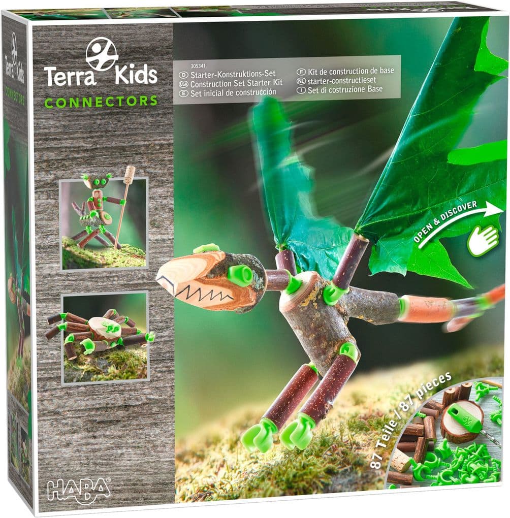 HABA - Terra Kids - Connectors - Starter Konstruktions-Set