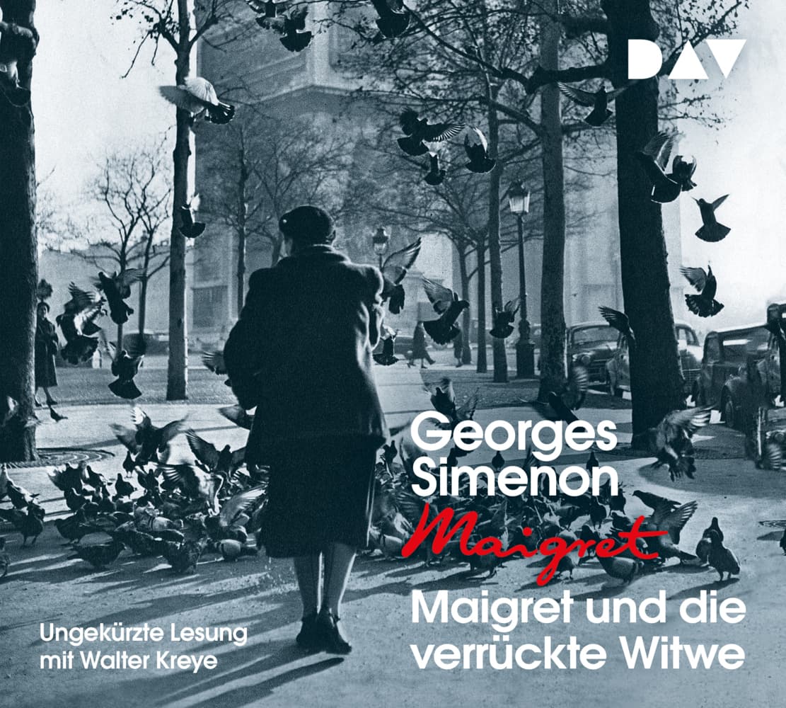 Maigret und die verrückte Witwe,4 Audio-CD
