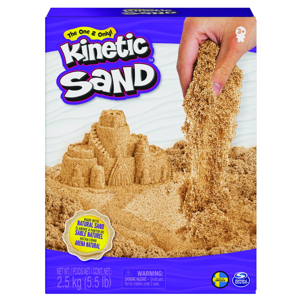 Spin Master - Kinetic Sand - Kinetic Sand - Braun (2,5 kg)