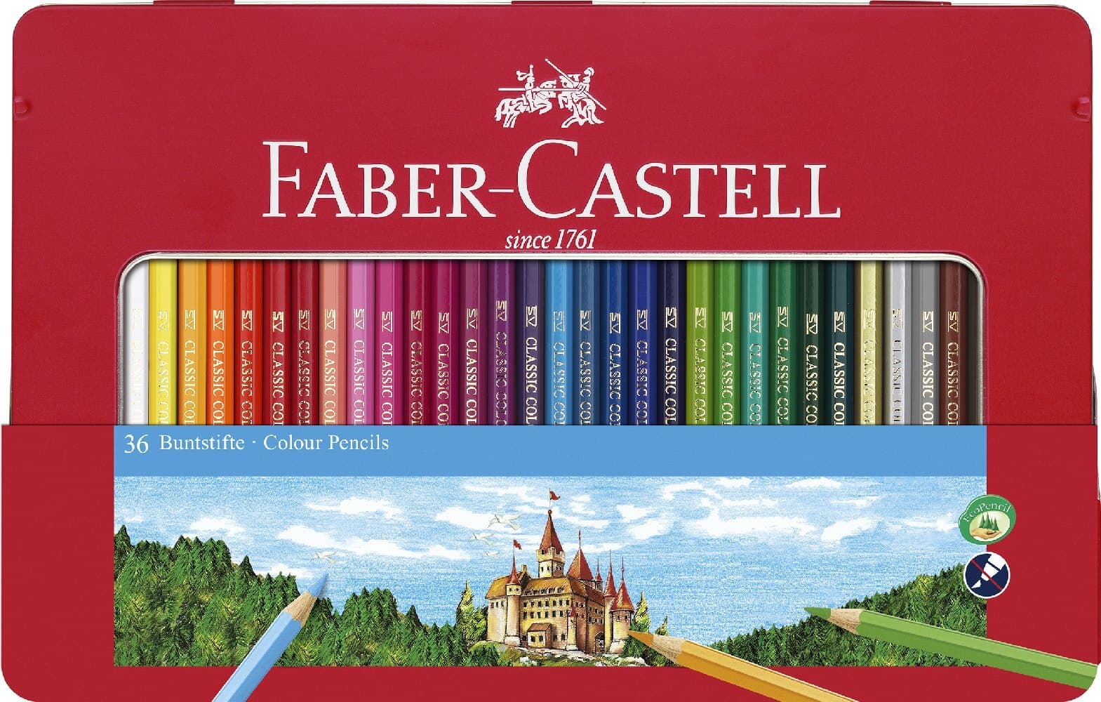 Faber-Castell Buntstift hexagonal 36er Set
