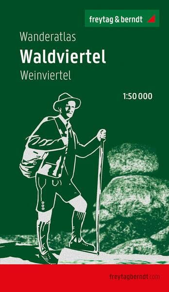 freytag & berndt Wanderatlas, Waldviertel - Weinviertel 1:50.000