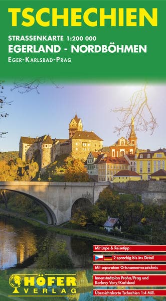 Tschechien - CS 001 Egerland - Nordböhmen 1:200 000
