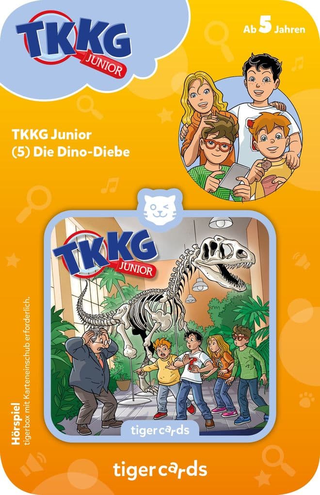 tigercard - TKKG Junior - Folge 5: Dino-Diebe