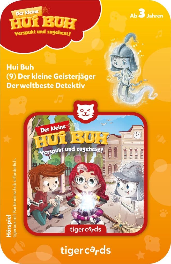 Tiger Media - tigercards - Der kleine Hui Buh - Der kleine Geisterjäger, Der weltbeste Detektiv