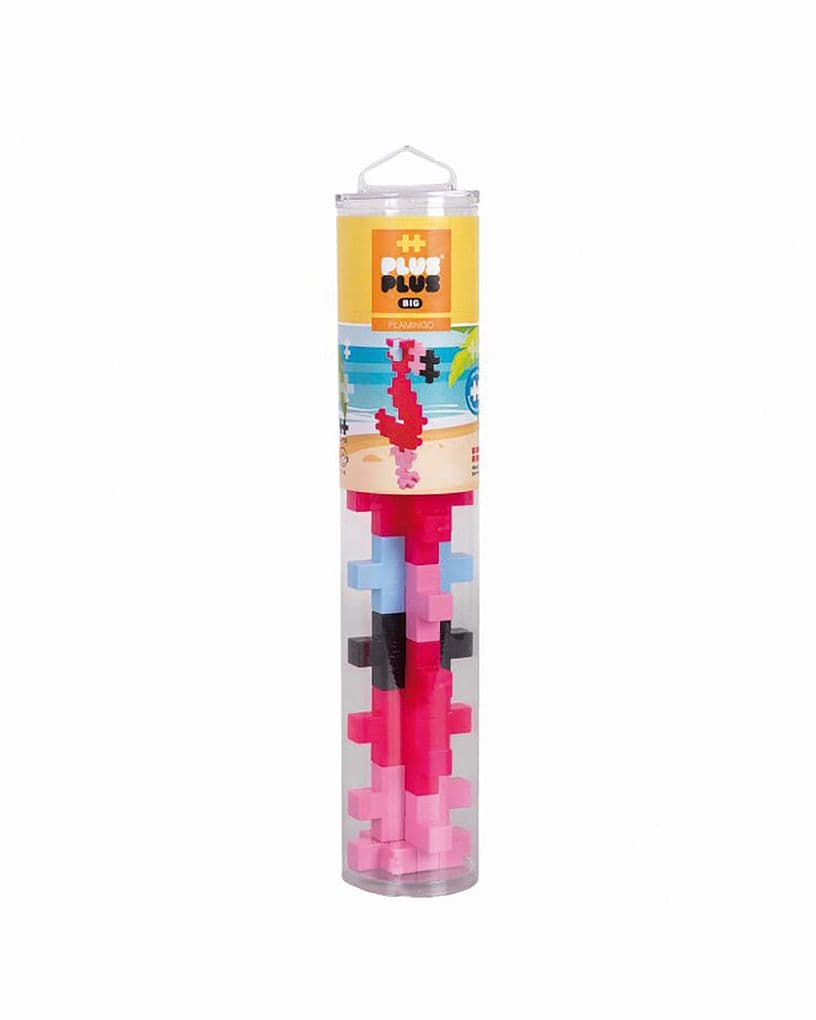 Plus-Plus - 15 Kreativ Bausteine BIG Flamingo