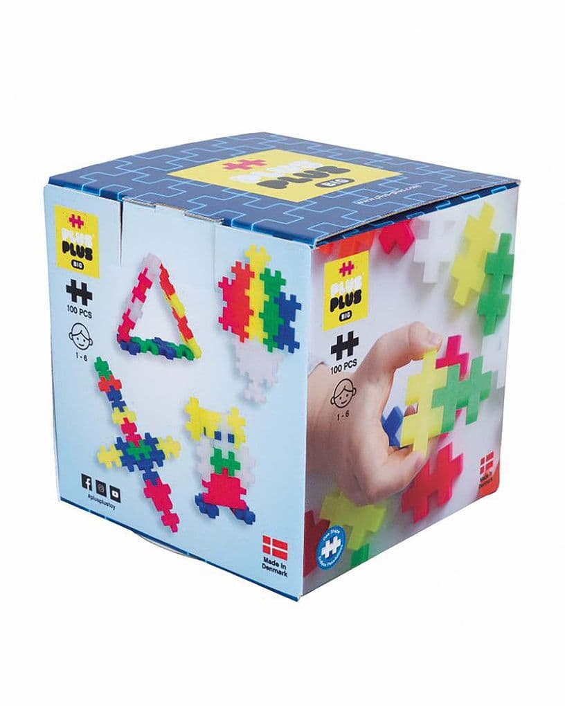 Plus-Plus - 100 Kreativ Bausteine BIG Neon