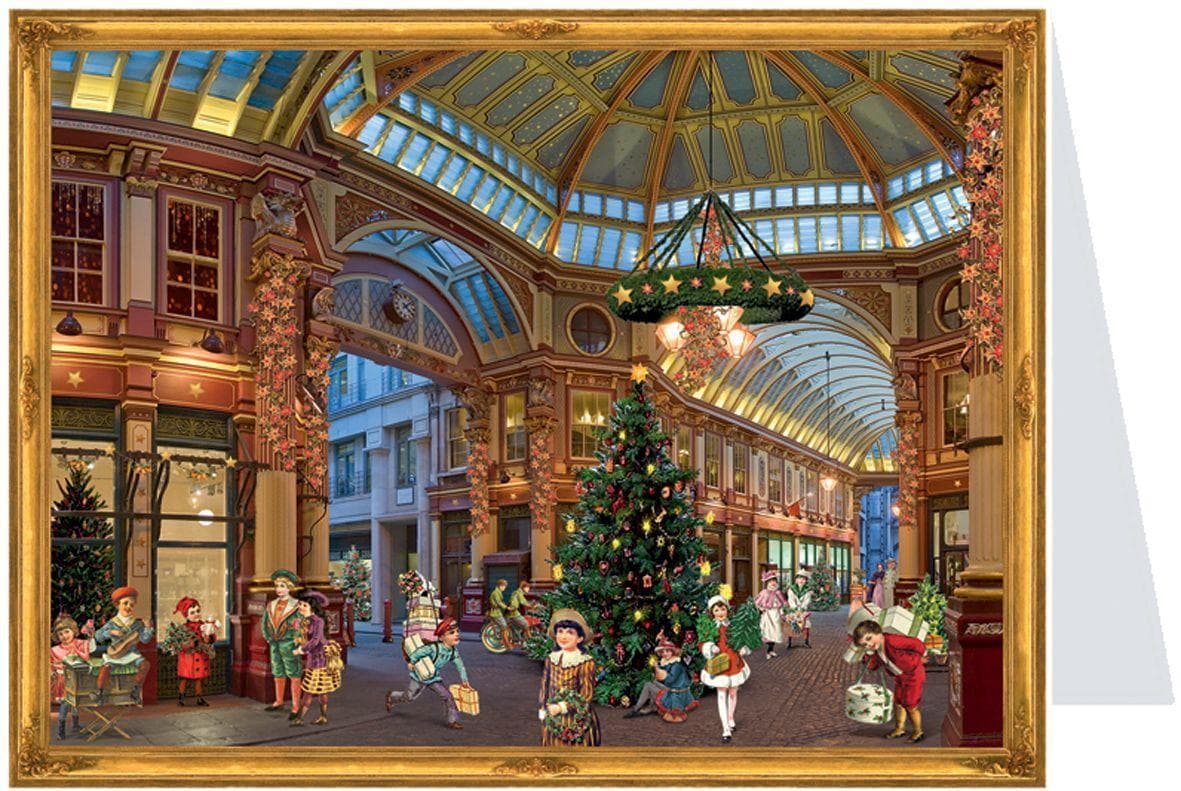 Postkarten-Adventskalender "Christmas Shopping"