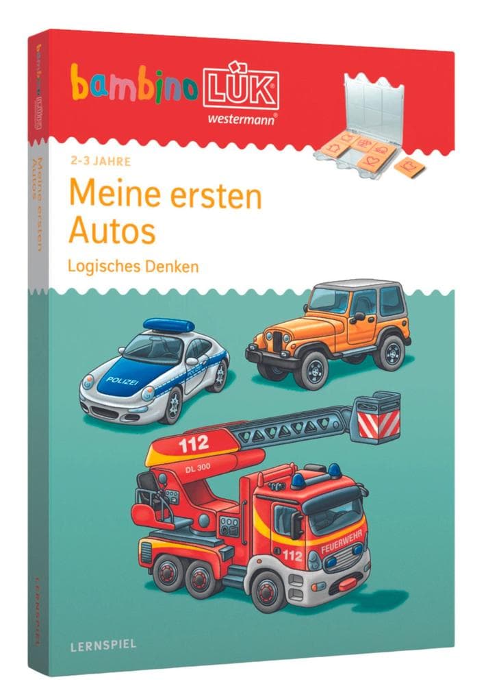 bambinoLÜK-Set. Kindergarten: Meine ersten Autos. 2/3 Jahre