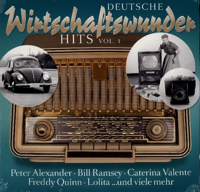 Deutsche Wirtschaftswunder Hits.Vol.1,1 Schallplatte