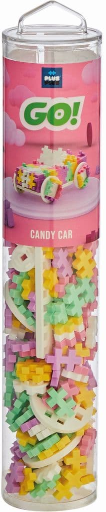 Plus-Plus - 200 Kreativ Bausteine GO! Auto Süssigkeit