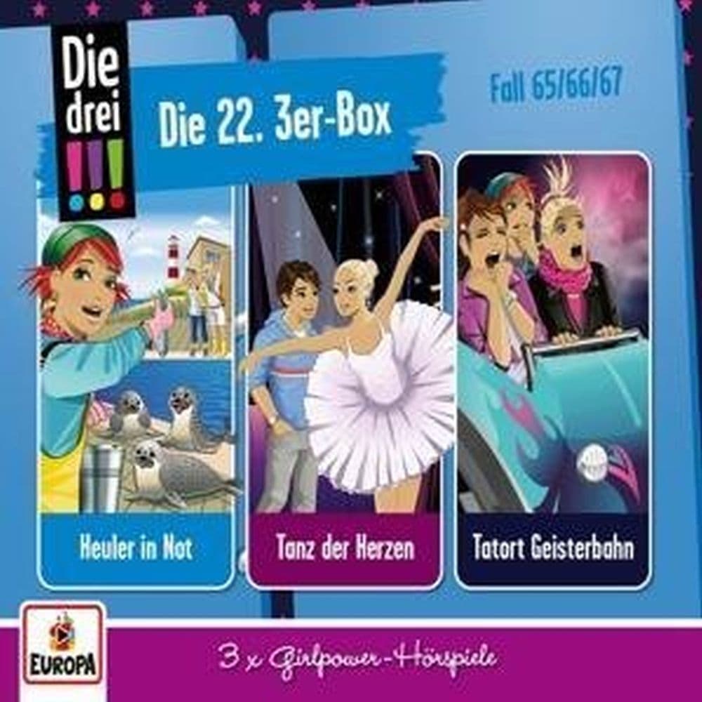 Die drei !!! - 3er Box 22. Folgen 65, 66 ,67 (drei Ausrufezeichen)