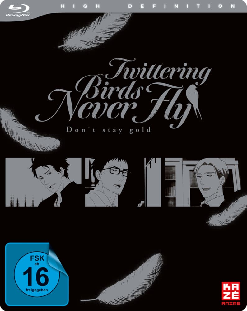 Twittering Birds Never Fly - Don't stay Gold,1 Blu-ray (OVA)