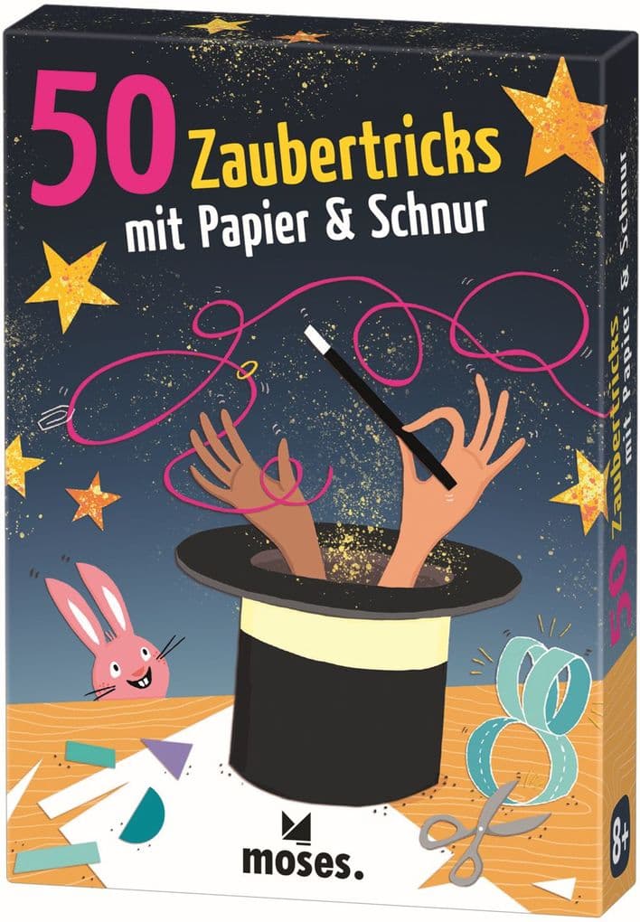 50 Zaubertricks mit Papier und Schnur