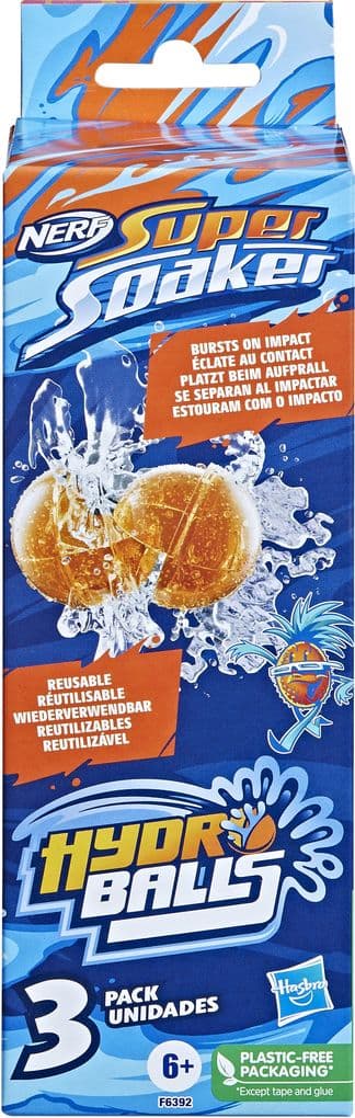 Hasbro - Nerf Super Soaker Hydro Balls 3er-Pack