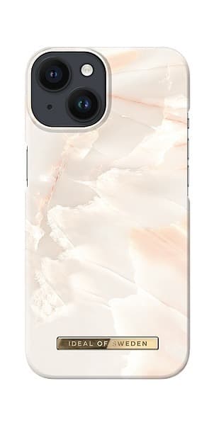 IDEAL OF SWEDEN iPhone 14 Fashion Case, Rose Pearl Marble
