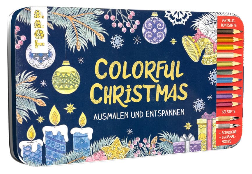 Colorful Christmas Designdose