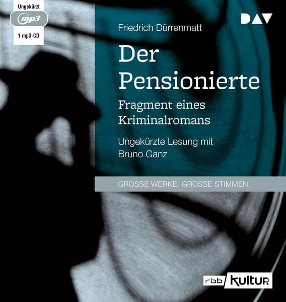 Der Pensionierte. Fragment eines Kriminalromans,1 Audio-CD, 1 MP3