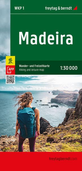 freytag & berndt Wanderkarte WKP 1 Madeira 1:30.000