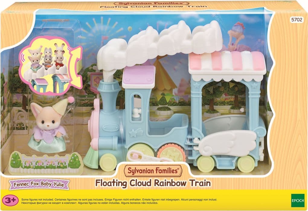 Sylvanian Families - Regenbogenzug Spielset mit Figur