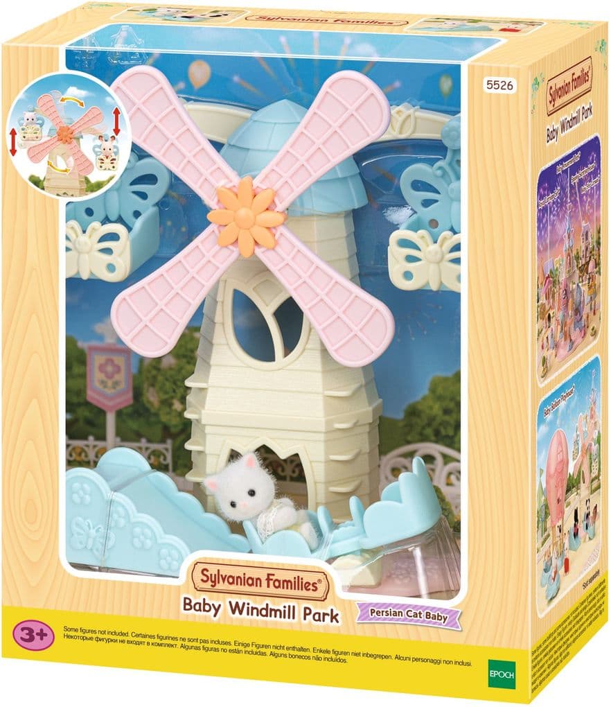 Sylvanian Families - Baby Windmühle mit Figur