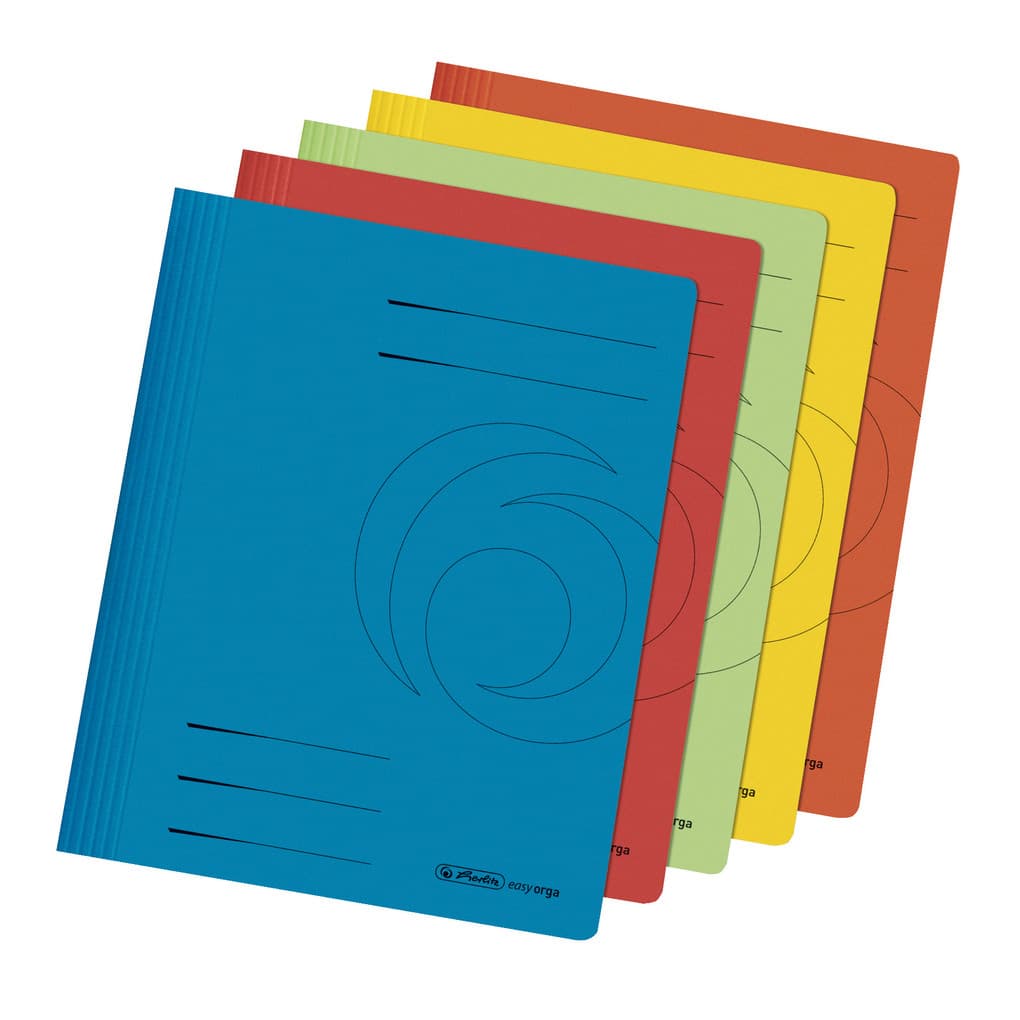 Herlitz Schnellhefter A4 Karton, 5er Set
