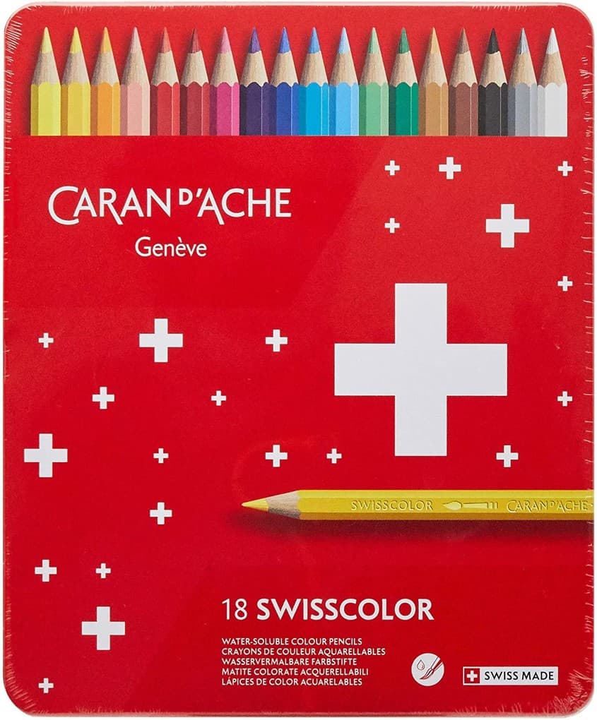 Caran d'Ache Buntstifte SWISSCOLOR 18er Set