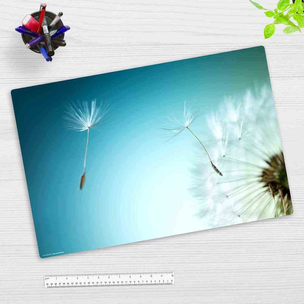 Cover-your-desk Schreibtischunterlage für Kinder und Erwachsene Pusteblume, aus hochwertigem Vinyl , 60 x 40 cm