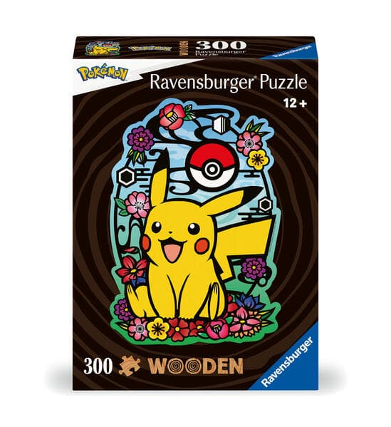 Wooden Puzzle 300 Teile - Pokémon Pikachu