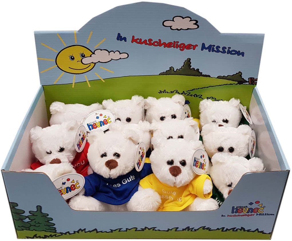 Heunec - Bär mit Shirt und Botschaft