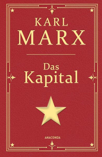 Das Kapital. Gebunden in Cabra-Leder, mit Goldprägung