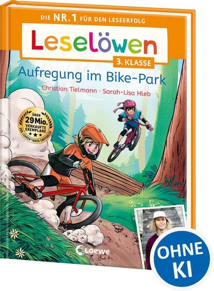 Leselöwen 3. Klasse - Aufregung im Bike-Park