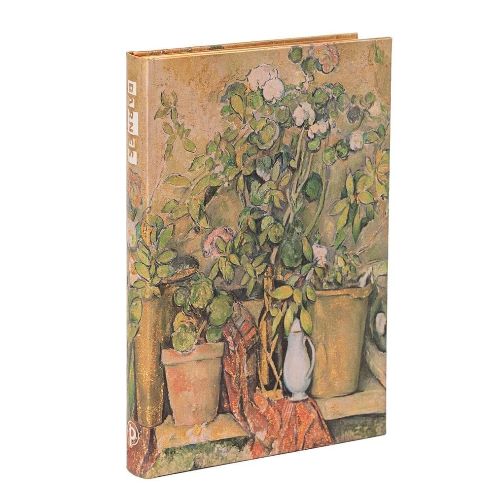 Cezanne's Terracotta Pots and Flowers Mini Lined Hardcover Journal, 176pg, 85gsm, the Barnes Collection by Paperblanks (Cezanne's Terracotta Pots and Flowers)