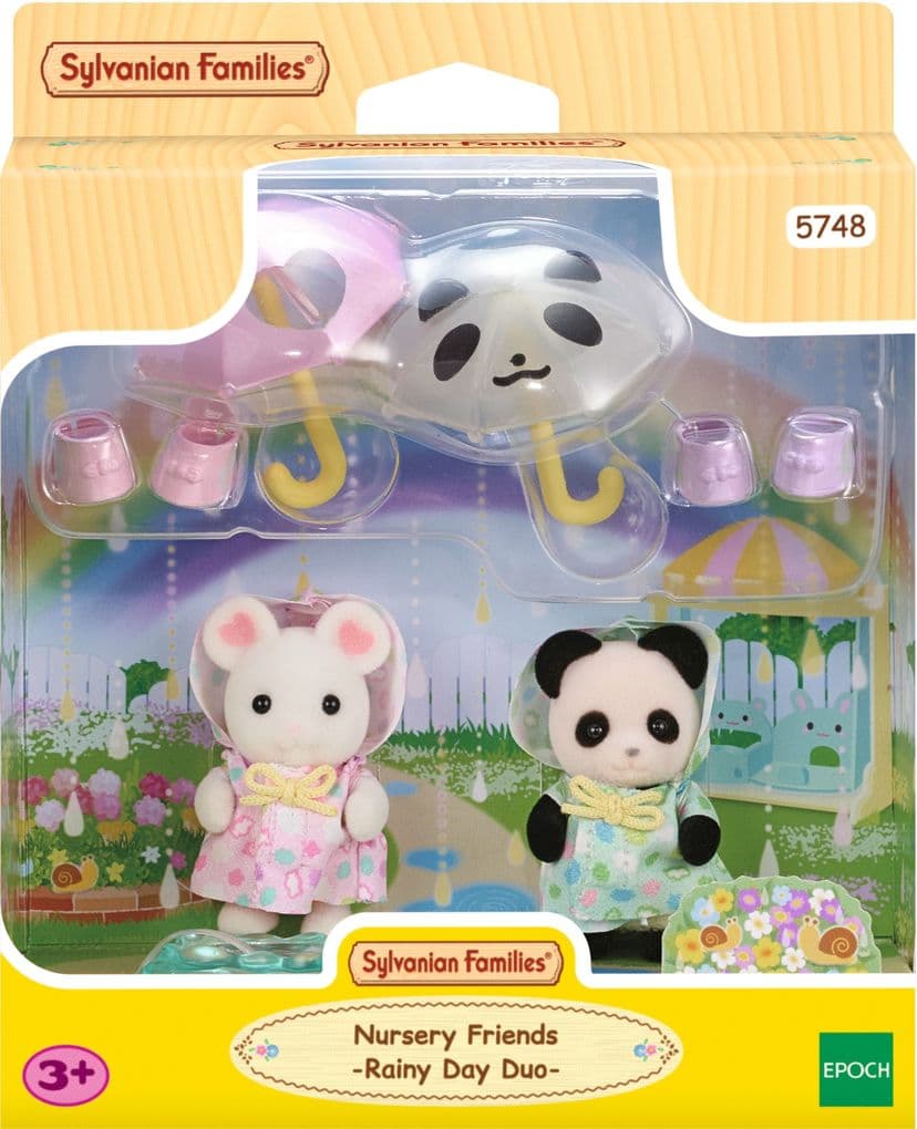 Sylvanian Families - Erlebniskindergarten Freunde Regenwetter