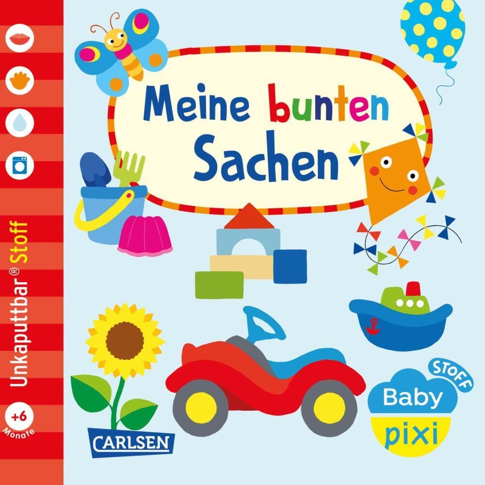 Baby Pixi (unkaputtbar) 166: Baby Pixi Stoff: Meine bunten Sachen