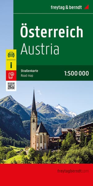 freytag & berndt Straßenkarte Österreich 1:500.000