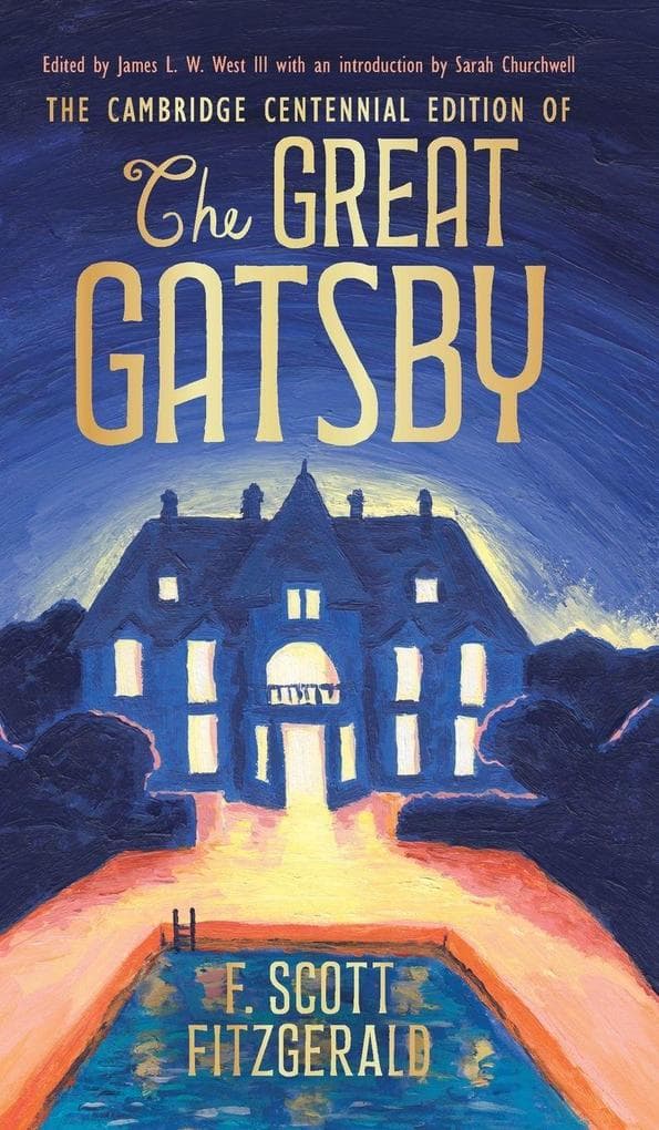 The Cambridge Centennial Edition of The Great Gatsby